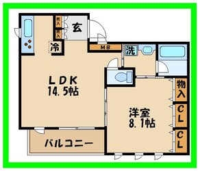 ガーデン千歳船橋の物件間取画像